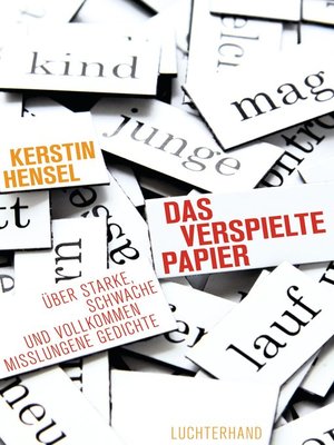 cover image of Das verspielte Papier